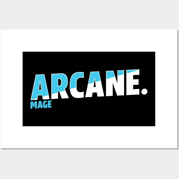 Arcane Mage Wall Art by Sugarpink Bubblegum Designs